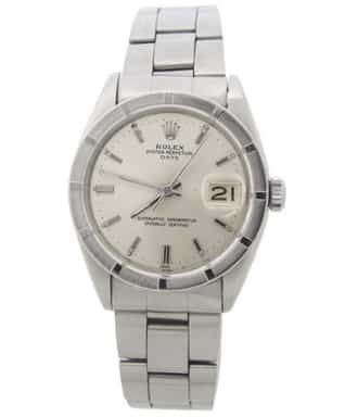 Mens Rolex Stainless Steel Date Model 1501 with Silver Dial (SKU 718547FAMT)