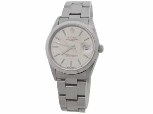 Mens Rolex Stainless Steel Date Watch Silver Dial 15200 (SKU W654940AMT)