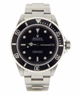 Mens Rolex Stainless Steel Submariner Black  14060M (SKU D898684NMT)