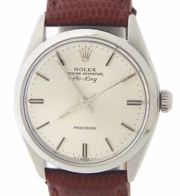 Mens Rolex Stainless Steel Air-King Silver Dial 5500 (SKU 7299303BRAMT)