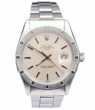 Mens Rolex Stainless Steel Date Watch with Silver Dial 1501 (SKU 3666109AMT)