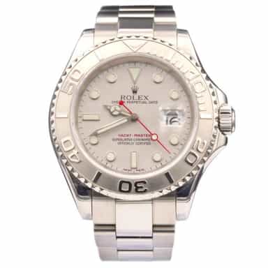 Mens Rolex Stainless Steel & Platinum Yacht-Master Ref. 16622 Watch (SKU F546443AMT)