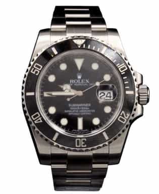 Mens Rolex Stainless Steel Submariner Watch Ref. 116610 Black Dial with Rolex Card (SKU 35Z839K7CAMT)