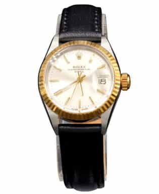 Ladies Rolex Two-Tone Date Watch Ref. 6917 with Silver Dial (SKU 2932679AMT)