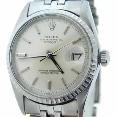 Mens Rolex Stainless Steel Datejust Silver  1603 (SKU 5247886MT)