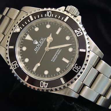 Mens Rolex Stainless Steel Submariner Black  14060 (SKU U632070NNBCMT)