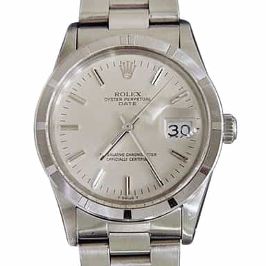 Mens Rolex Stainless Steel Date Silver  15010 (SKU 7015847MT)