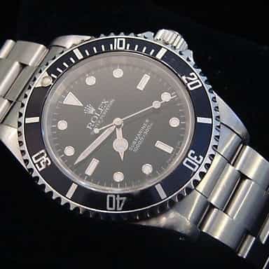 Mens Rolex Stainless Steel Submariner Black  14060 (SKU 5121111NNBCMT)