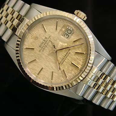 Mens Rolex Two-Tone 14K/SS Datejust Champagne 16013 (SKU 8794015MT)