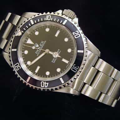 Mens Rolex Stainless Steel Submariner Black  14060 (SKU T500577NNBCMT)