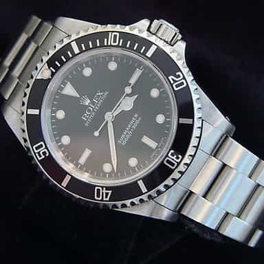 Mens Rolex Stainless Steel Submariner Black  14060 (SKU E947346NNBCMT)