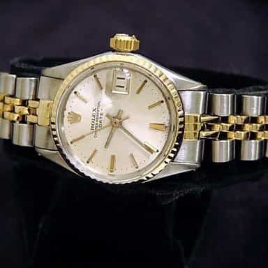 Ladies Rolex Two-Tone 14K/SS Date Silver  6517 (SKU 1624972MT)