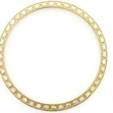 Mens Aftermarket Yellow Gold 1ct Diamond Bezel for 36mm Rolex (SKU 1000102B)