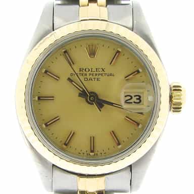 Ladies Rolex Two-Tone Date Watch Ref 6917 with Rolex Jubilee Band (SKU 7556021NMT)