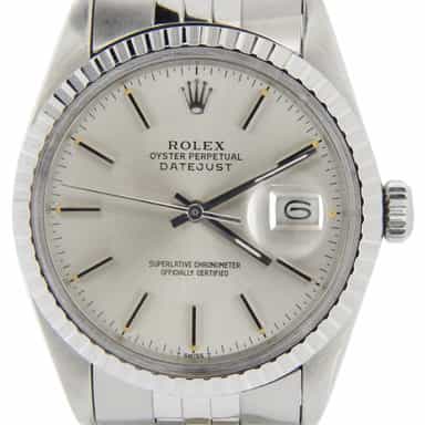 Mens Rolex Stainless Steel Datejust Watch Ref. 16030 (SKU 7113809MT)