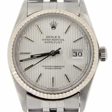 Mens Rolex Stainless Steel Datejust Silver  16014 (SKU 8188621NMT)