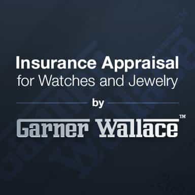 Insurance Appraisal for Watches and Jewelry (SKU BTGWAN)