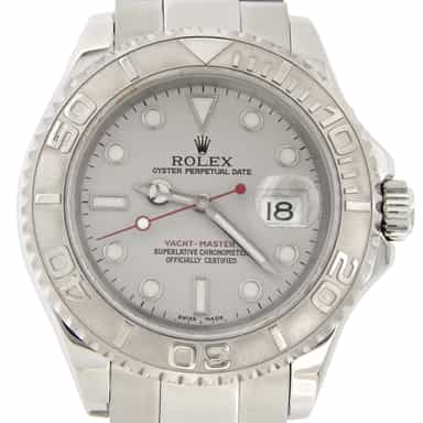 Mens Rolex Stainless Steel & Platinum Yacht-Master 16622 (SKU Z373359MT)