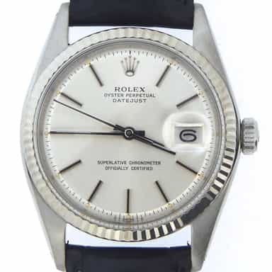 Mens Rolex Stainless Steel Datejust Silver  1601 (SKU 2191895BMT)