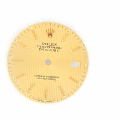 Pre Owned Mens Rolex Gold Tapestry Datejust Dial  (SKU DIAL0003)