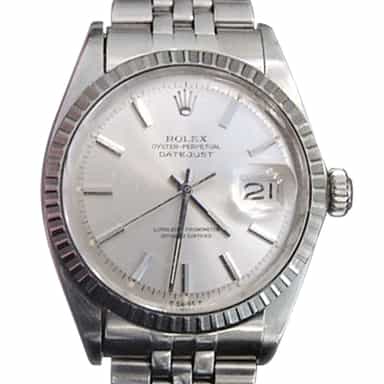 Mens Rolex Stainless Steel Datejust Silver 1603 (SKU 231MT)