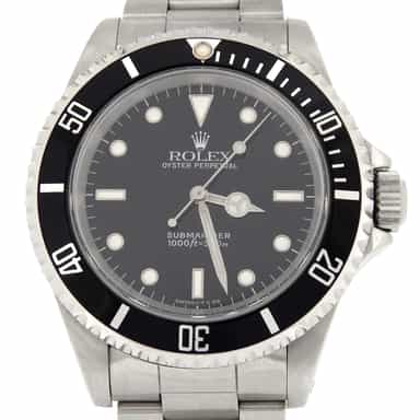 Mens Rolex Stainless Steel Submariner Black 14060 (SKU X769826MT)