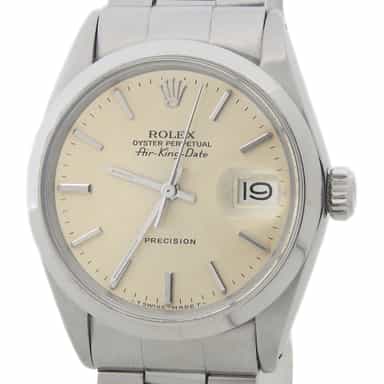Mens Rolex Stainless Steel Air-King Date Vintage Ref. 5700 Watch (SKU 2762264AMT)