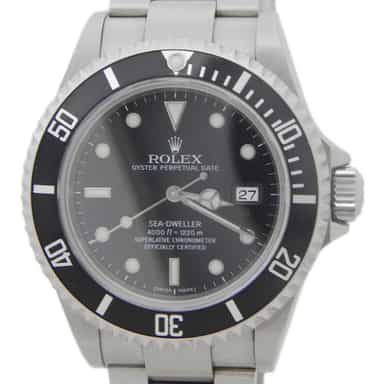 Mens Rolex Stainless Steel 16600T Sea-Dweller Watch (SKU Z250161AMT)