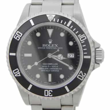Mens Rolex Stainless Steel 16600T Sea-Dweller Watch (SKU Z250161AMT)