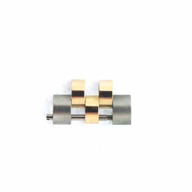 1 (ONE) Aftermarket 2Tone 18k Yellow Gold & Steel Watch Link for Mens Rolex (SKU LINKSMA18KSSMT)