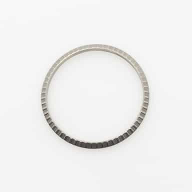 Mens Rolex Stainless Steel Engine-Turned Bezel for 36mm Rolex Datejust (SKU ETB41603MT)