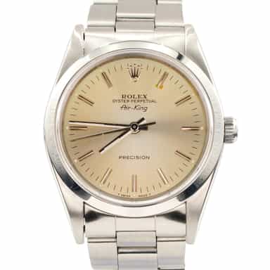 Mens Rolex Stainless Steel Air-King Watch 14000 (SKU X747790FPAMT)