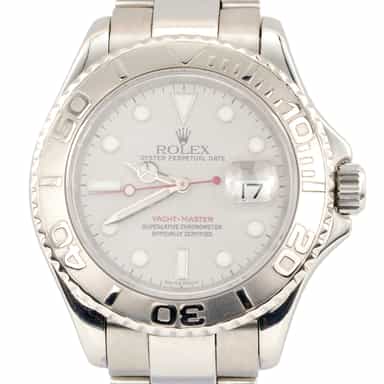 Mens Rolex 40mm Stainless Steel & Platinum Yacht-Master Ref. 16622 Watch (SKU P562262FPAMT)