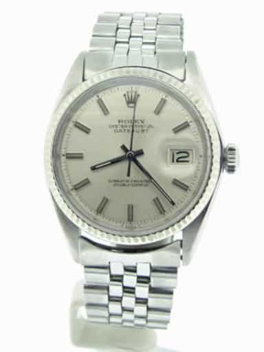 Mens Rolex Stainless Steel Datejust Silver 1601 (SKU 5278879BCMT)