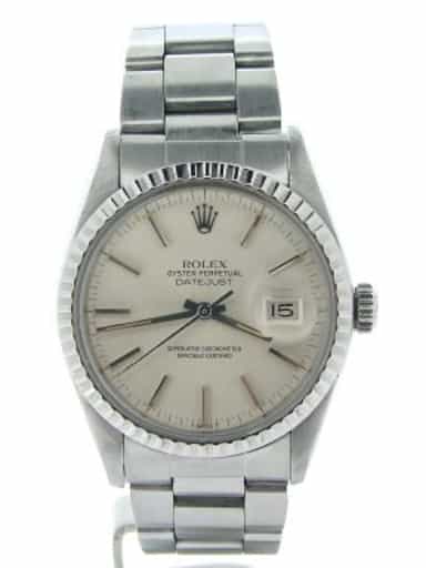 Mens Rolex Stainless Steel Datejust Silver  16030 (SKU 5775194NMT)