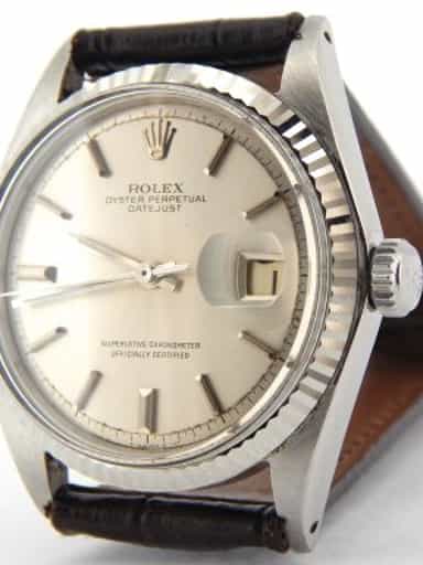 Mens Rolex Stainless Steel Datejust Silver  1601 (SKU 3761210NBCMT)