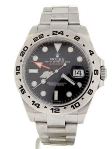 Mens Rolex Stainless Steel Explorer II 42mm Black 216570 (SKU G464473MT)