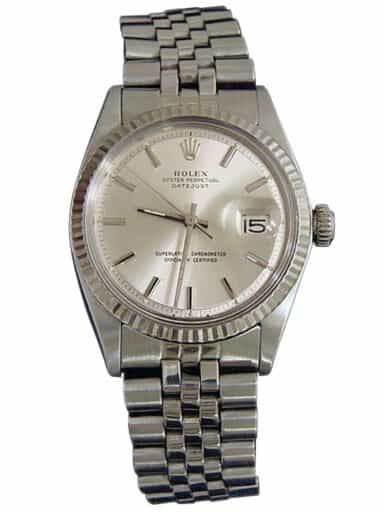 Mens Rolex Stainless Steel Datejust Silver  1601 (SKU 3401184BCMT)