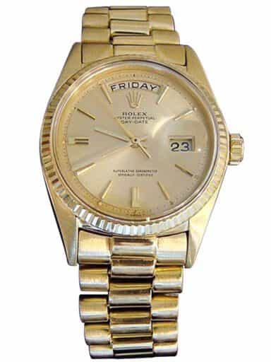 Mens Rolex 18K Gold Day-Date President Champagne  1803 (SKU 41386416321XMT)