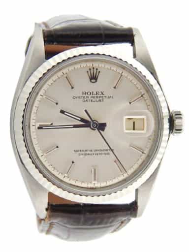 Mens Rolex Stainless Steel Datejust Silver  1601 (SKU 3761210NBCMT)