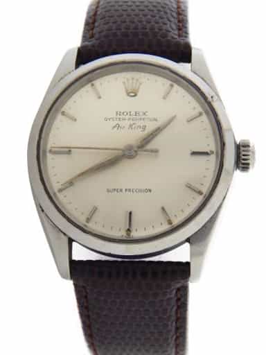 Mens Rolex Stainless Steel Air-King Silver  5500 (SKU 894081BRAMT)