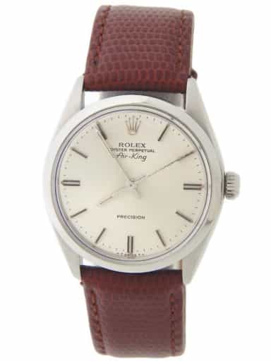 Mens Rolex Stainless Steel Air-King Silver Dial 5500 (SKU 7299303BRAMT)