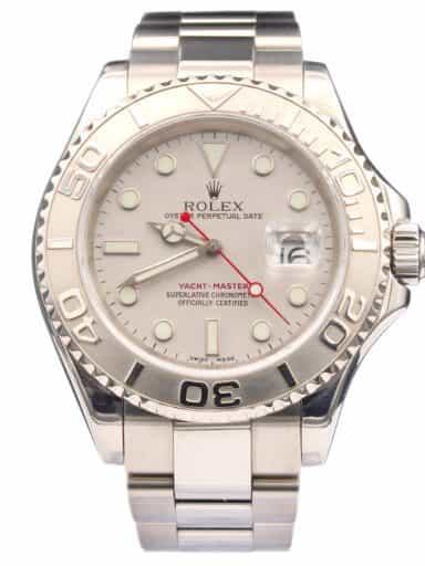 Mens Rolex Stainless Steel & Platinum Yacht-Master Ref. 16622 Watch (SKU F546443AMT)