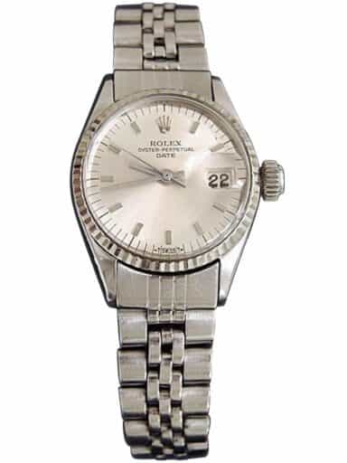 Ladies Rolex Stainless Steel Date Silver  6517 (SKU 1398516MT)