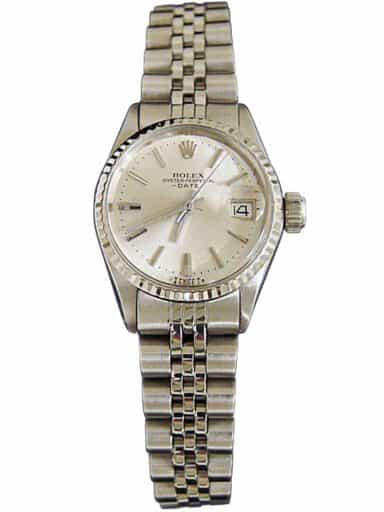 Ladies Rolex Stainless Steel Date Silver  6517 (SKU 1933274MT)