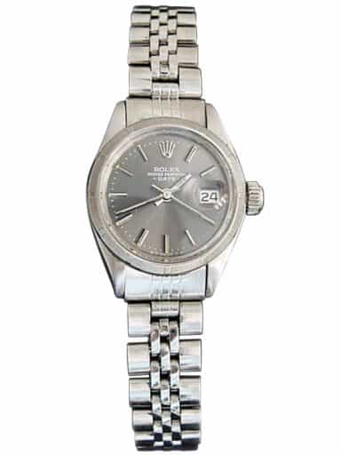 Ladies Rolex Stainless Steel Date Gray Slate  6916 (SKU 3567675MT)