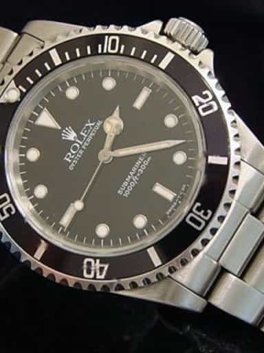 Mens Rolex Stainless Steel Submariner Black  14060 (SKU U632070NNBCMT)