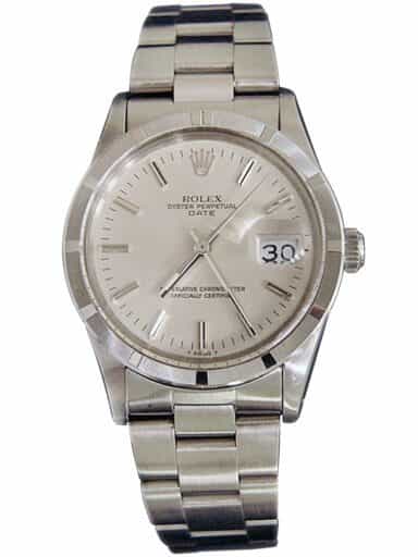 Mens Rolex Stainless Steel Date Silver  15010 (SKU 7015847MT)