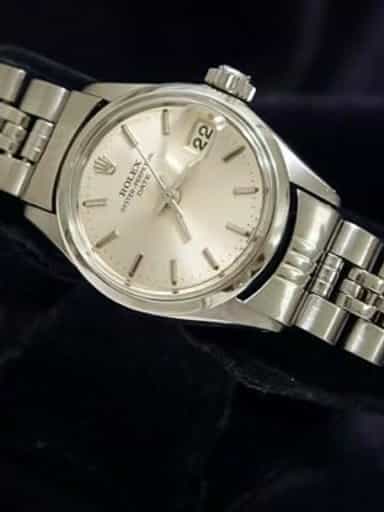 Ladies Rolex Stainless Steel Date Silver  6516 (SKU 1163652MT)