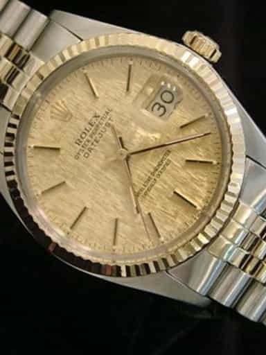 Mens Rolex Two-Tone 14K/SS Datejust Champagne 16013 (SKU 8794015MT)